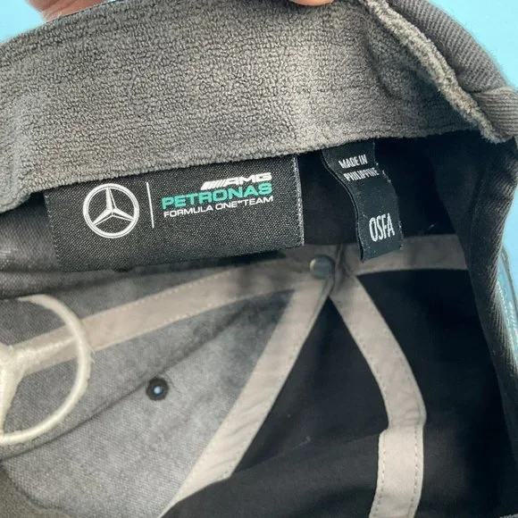 Mercedes AMG Petronas F1 Formula One Team Racing Cap Lewis Hamilton Hat - Picture 10 of 11